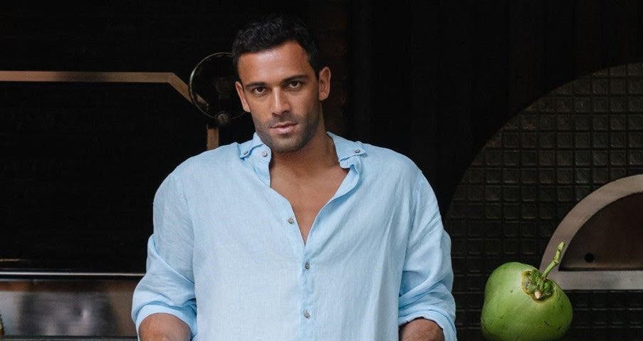 Shop best men's linen shirts online, breathable and lightweight linen shirts for men in Singapore and Hong Kong