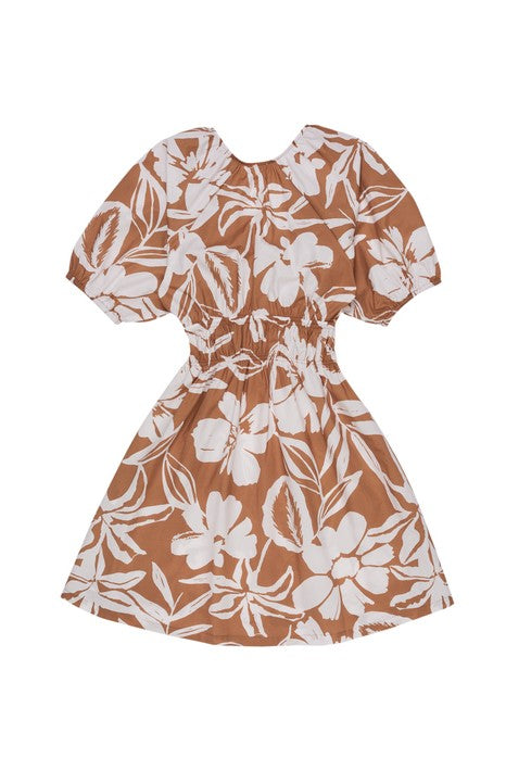 Breathable & lightweight women dress Desert is flowy and feminine mini dress. This sustainable women summer dress is perfect for hot and humid weather.