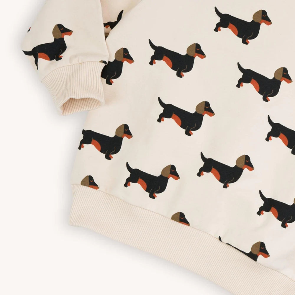 Sausage dog top baby boy clothes