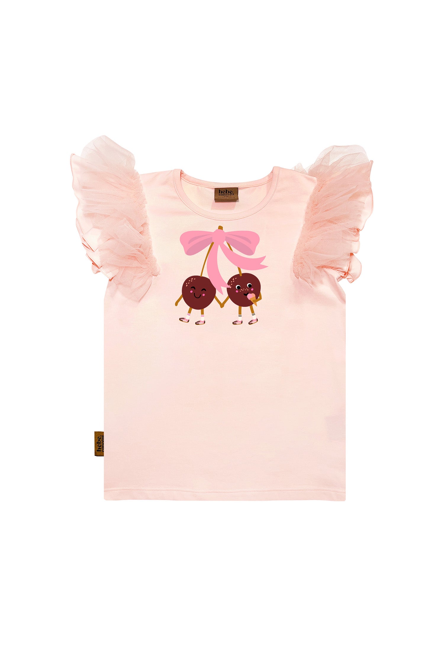 Girls Pink Top – Cherry is made with Oeko-Tex certified fabric, it’s soft on sensitive skin and kind to the planet. Shop best girls summer clothing at MiliMilu.