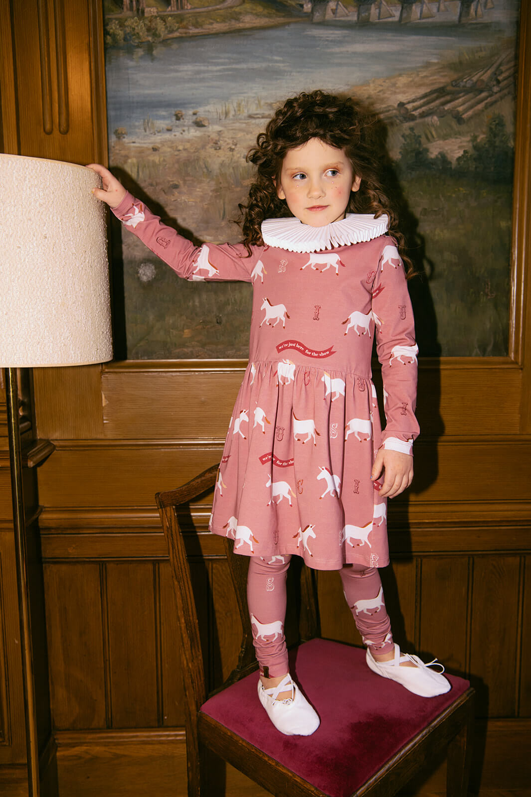 Girl dress in pink colour & unicorns is made with organic cotton and is lightweight and breathable girls dress. The best girls dress for parties and playdates.