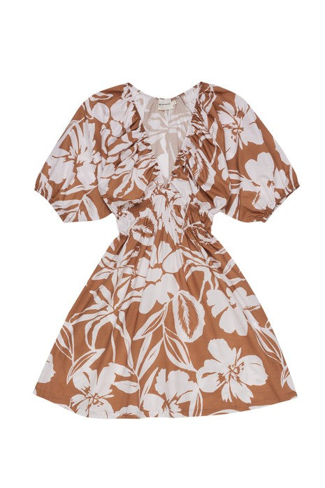Breathable & lightweight women dress Desert is flowy and feminine mini dress. This sustainable women summer dress is perfect for hot and humid weather.
