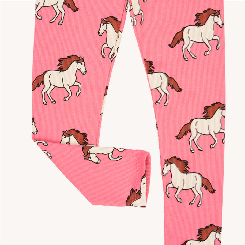 BABY PINK LEGGINGS - WILD HORSE