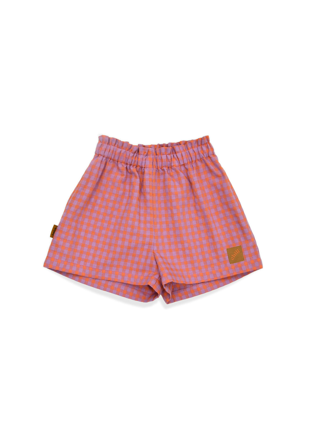 Shop these cotton girls shorts in checked bright pink and orange colour! These girls shorts with pockets are the most comfortable girls' summer shorts. Shop the widest selection for girls summer clothing online, form shorts to dresses and swimsuits. Mommy and Me fashion available for twinning fashion.