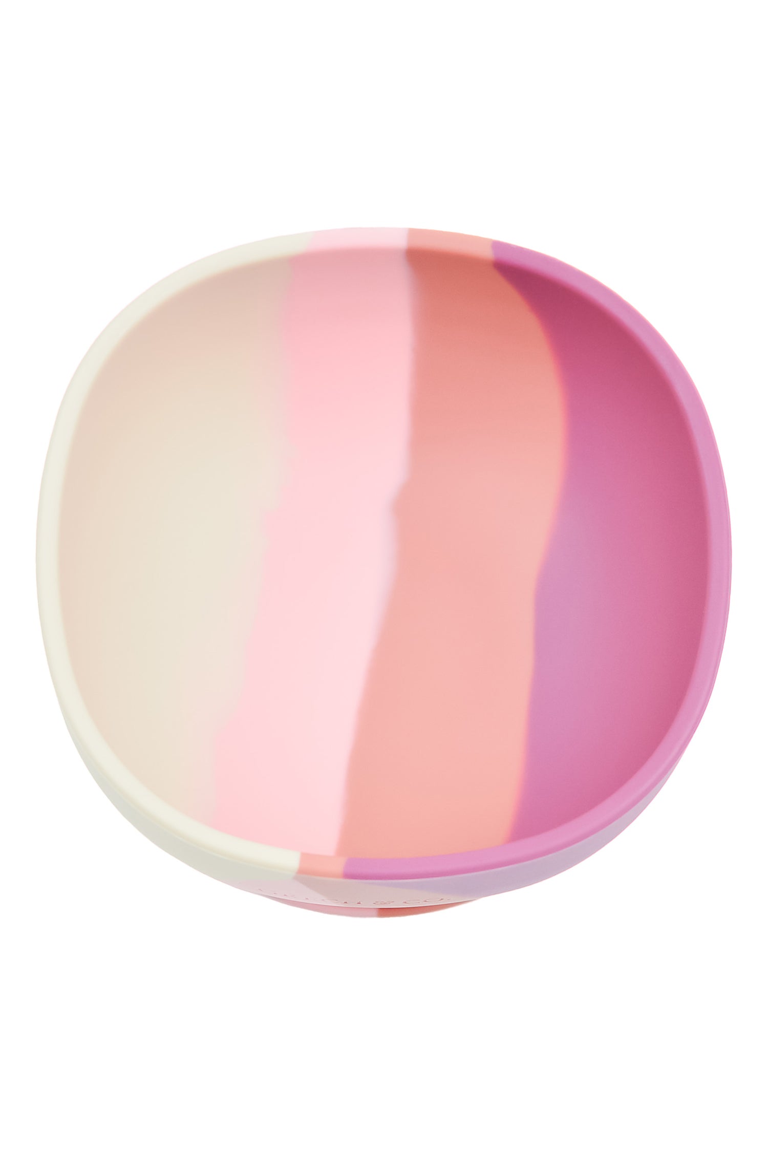 Eco-friendly silicon suction bowl for kids & toddlers in pink colour online at MiliMilu, made from 100% LFGB grade siliconeand free from harmful chemicals.