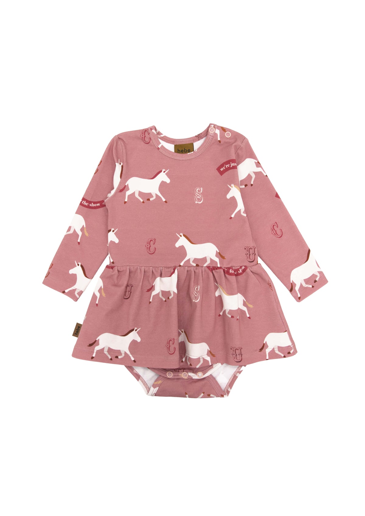 Unicorn body dress for baby / organic cotton baby clothing – Milimilu.com