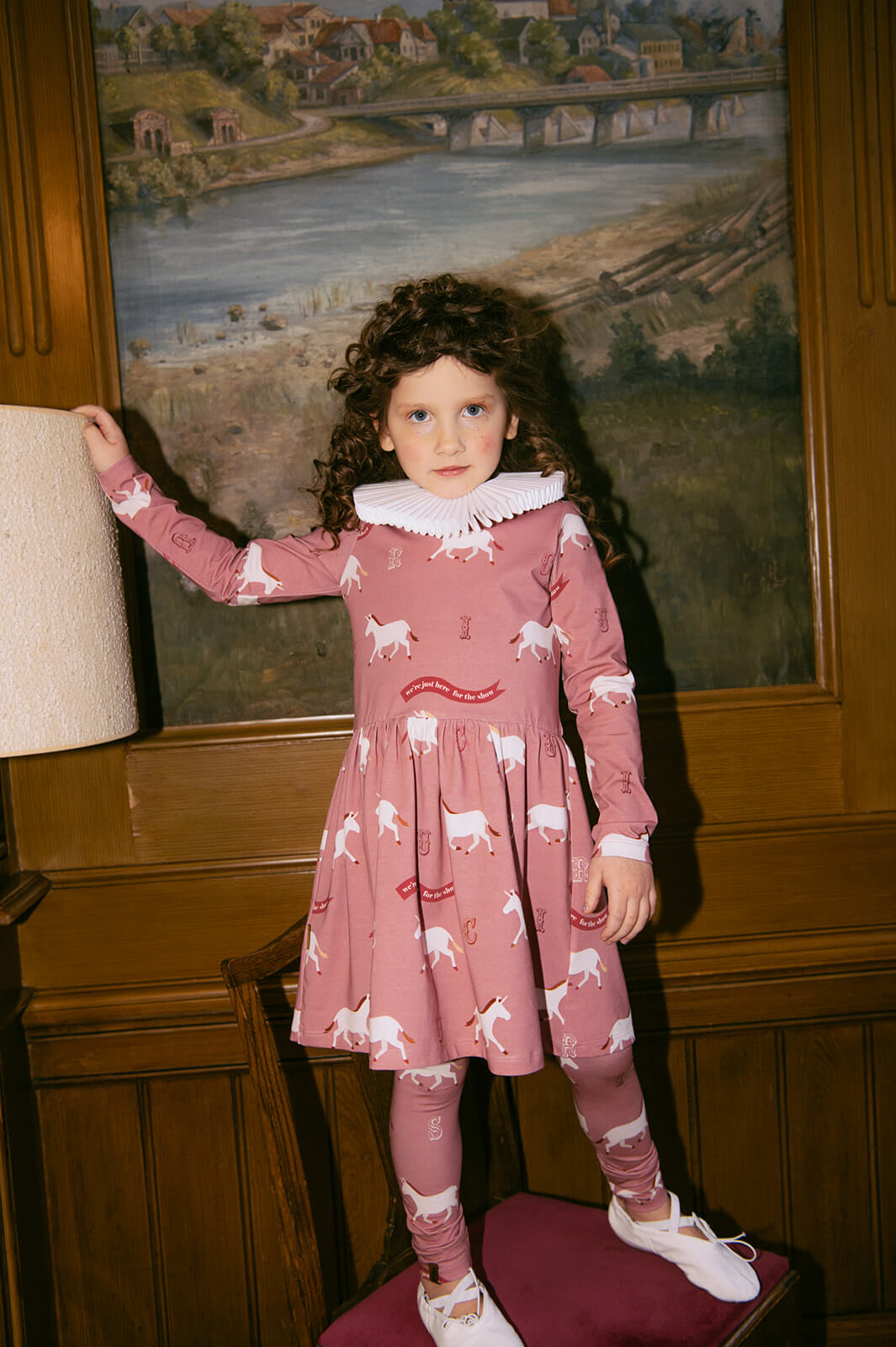 Girl dress in pink colour & unicorns is made with organic cotton and is lightweight and breathable girls dress. The best girls dress for parties and playdates.