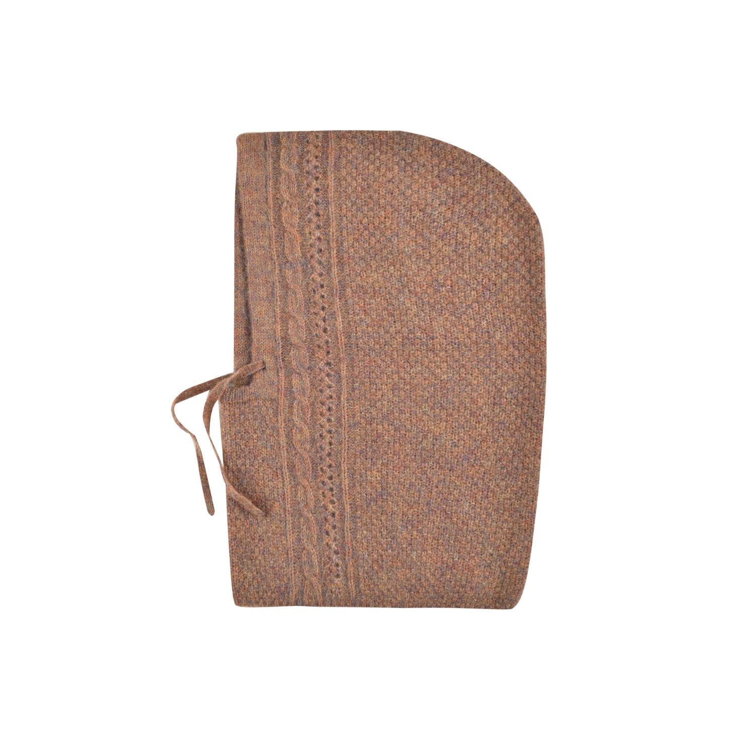 Women's hood in cinnamon colour online at Milimilu Lifestyle by Louise Misha. This women's hood is woven and breathable but also keeps you warm and stylish.
