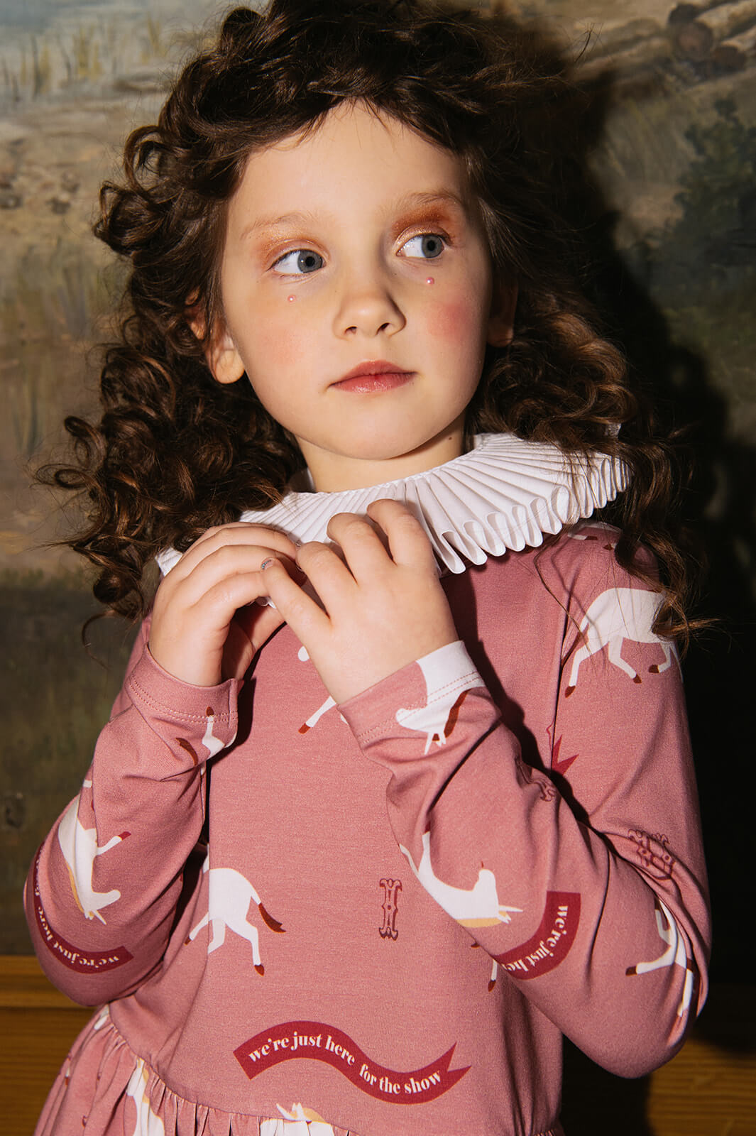 Girl dress in pink colour & unicorns is made with organic cotton and is lightweight and breathable girls dress. The best girls dress for parties and playdates.