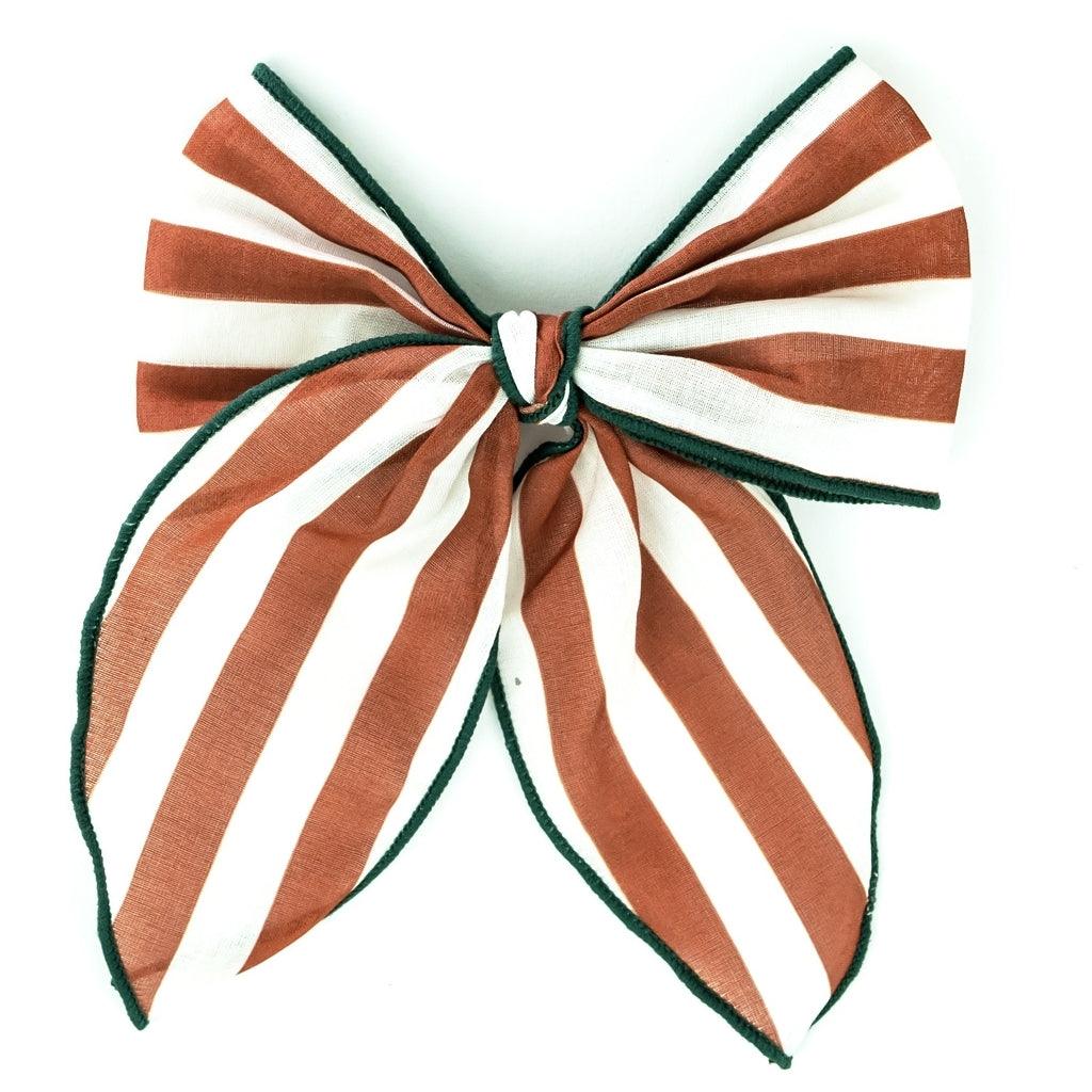 Fable bow - mid size - stripes Atlas/Tierra