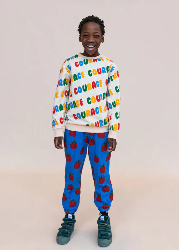 SOrganic cotton kids sweater that makes a statement from toddler to teen. The kids sweater is made by CarlijnQ, and we love Scandi look, perfect gift for kids.