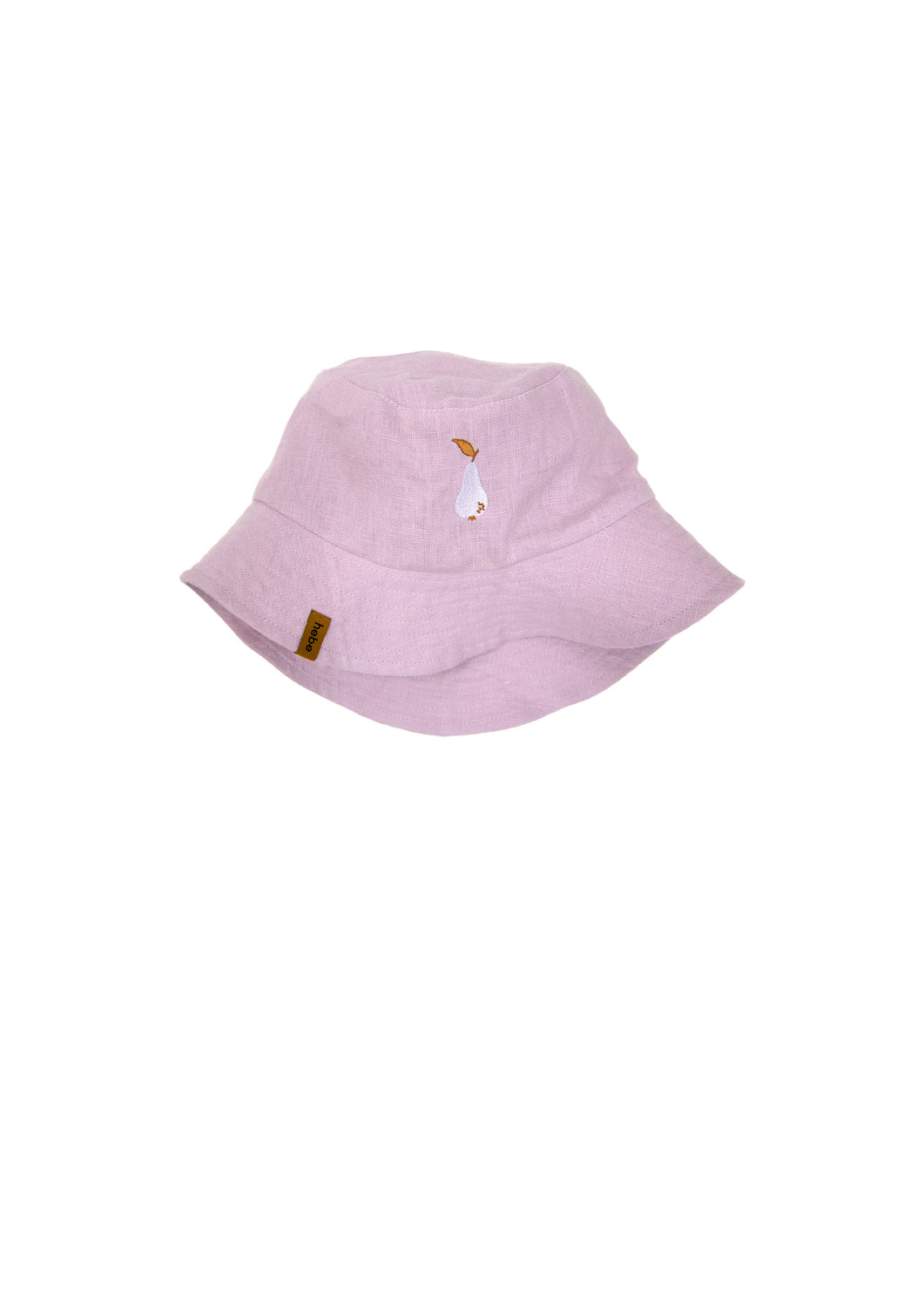 This kids bucket hat is the perfect choice for summer days, this lilacl linen bucket hat for kids is breathable and easy to wear hat that kids keep on.