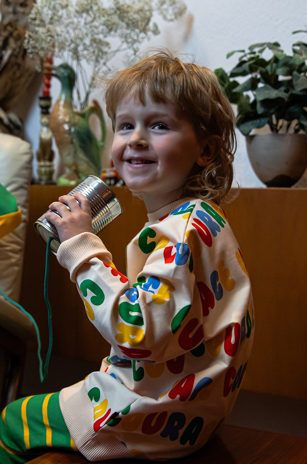 Shop organic cotton kids sweater that Organic cotton kids sweater that makes a statement from toddler to teen. The kids sweater is made by CarlijnQ, and we love Scandi look, perfect gift for kids.