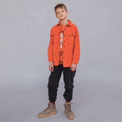 Shop organic cotton long-sleeved oversized kids' and tween tops in orange online in Hong Kong and Singapore at MiliMilu. This practical kid's long-sleeve top is made with lightweight organic (GOTS) cotton. Milimilu offers a wide range of kids and tween clothing, practical kids and tween presents and Christmas gifts.