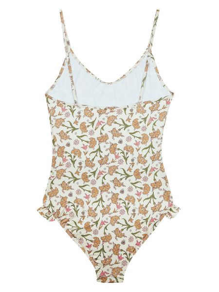 Shop eco friendly women swimsuit in Indiana print is made from soft recycled polyester. Perfect fit swimsuit for any body size to make you look fashionable and comfortable. Perfect for beach days and summer in Hong Kong and Singapore or swimsuit for holidays. Mini Me swimwear for Mommy and Daughter Matching. 