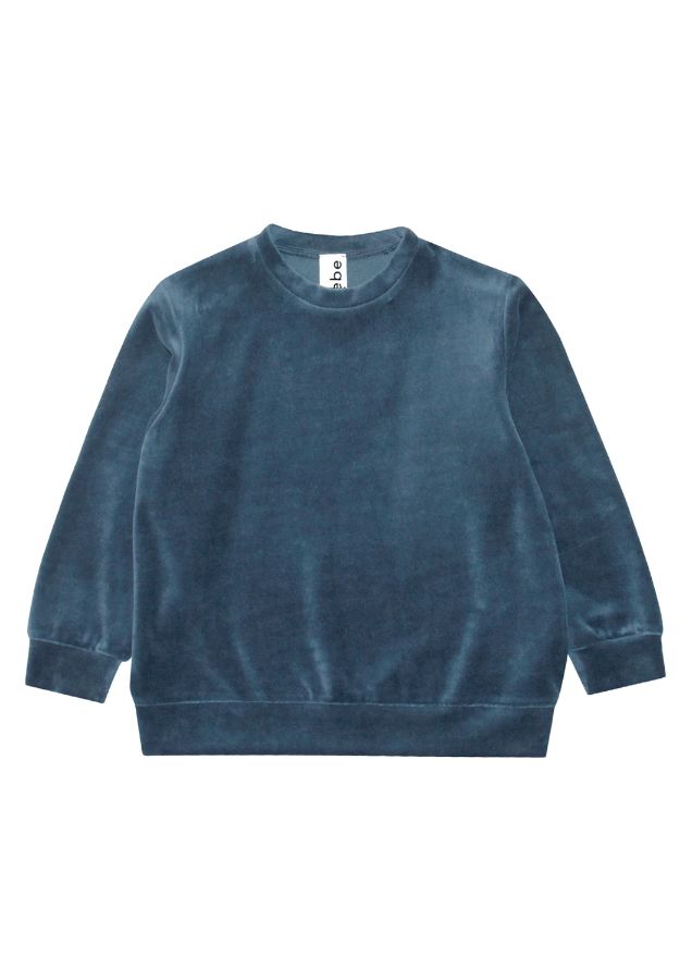Kids velvet sweatshirt for casual days out or lounging at home. Made with cotton without harmful chemicals in fair trade. Mommy & Me styles are available.