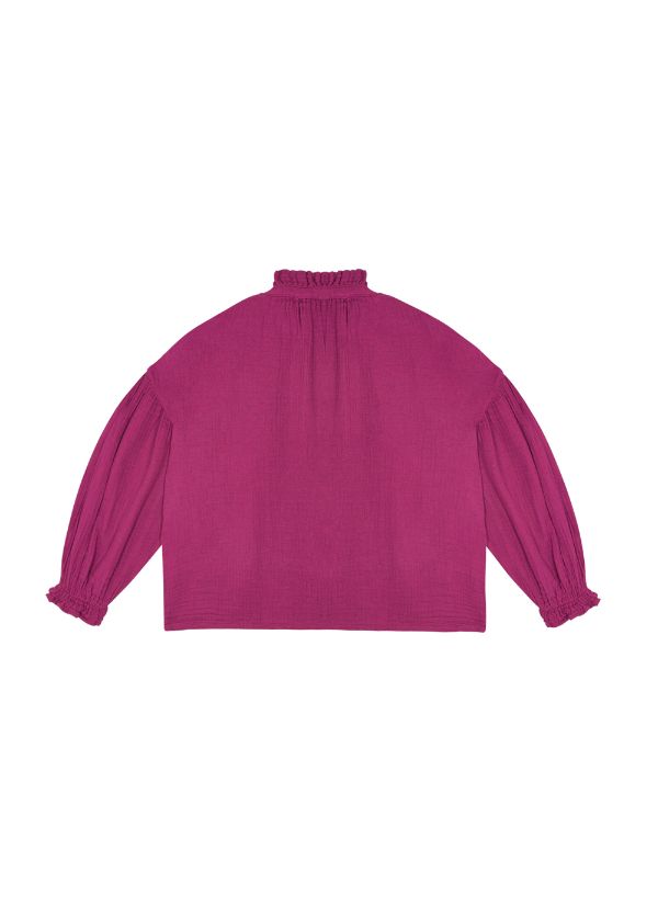 THE NEW SOCIETY Olivia blouse bougainvillea