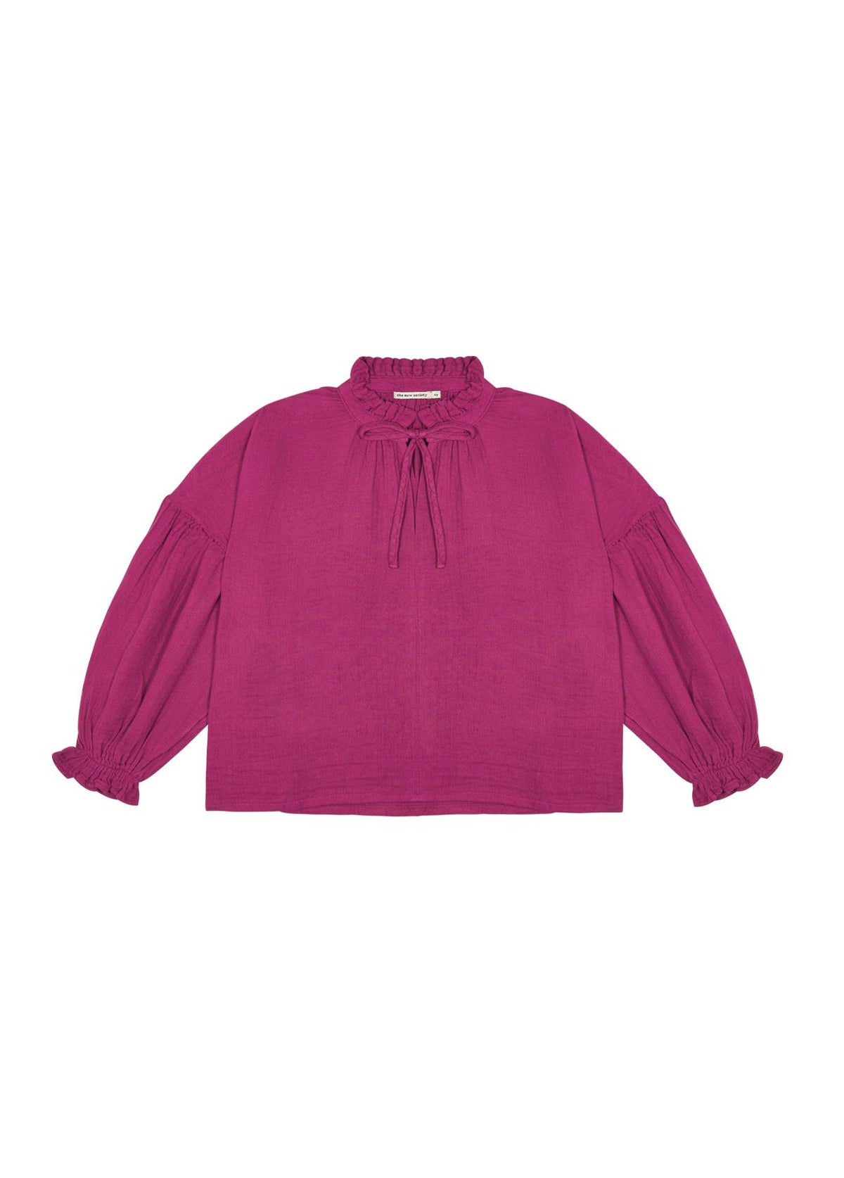 THE NEW SOCIETY Olivia blouse bougainvillea