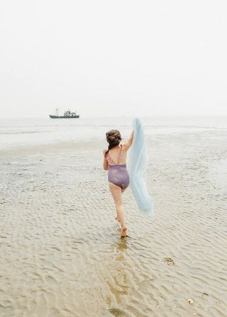 CarlijnQ Coral Girls Recycled Swimsuit Sustainable Kids Fashion MiliMilu Hong Kong, Australia and Singapore