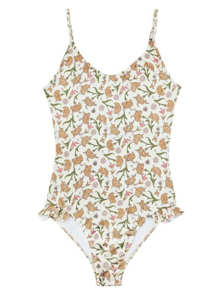 Eco friendly women swimsuit in Indiana print is made from soft recycled polyester. Perfect fit swimsuit for any body type to make you look fashionable.