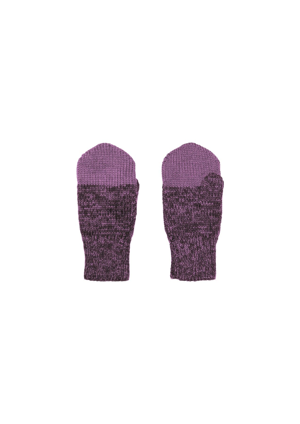 Shop soft and breathable merino wool mittens in dark pink colour to keep your baby warm in style during winter. Soft and double, not itchy and easy to wear.