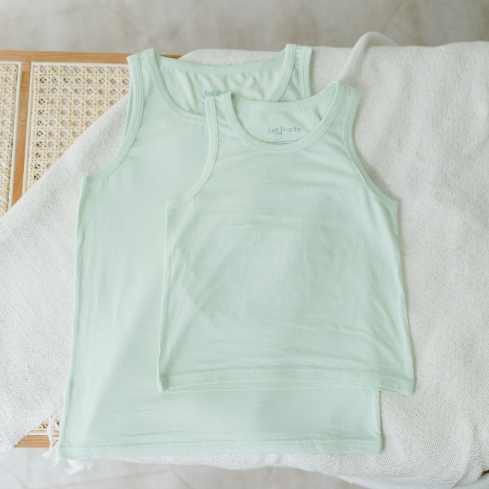 Just Peachy Camisoles are super soft and gentle on your little ones' skin. Designed with a snug fit for play, movement and a comfy night's rest. Add the breathable Camisole layer under your day clothes or snooze in maximum comfort. Made with Lenzing® TENCEL™ Micro Modal Fibers. Kids' underwear for sensitive skin, is the best kids underwear.
