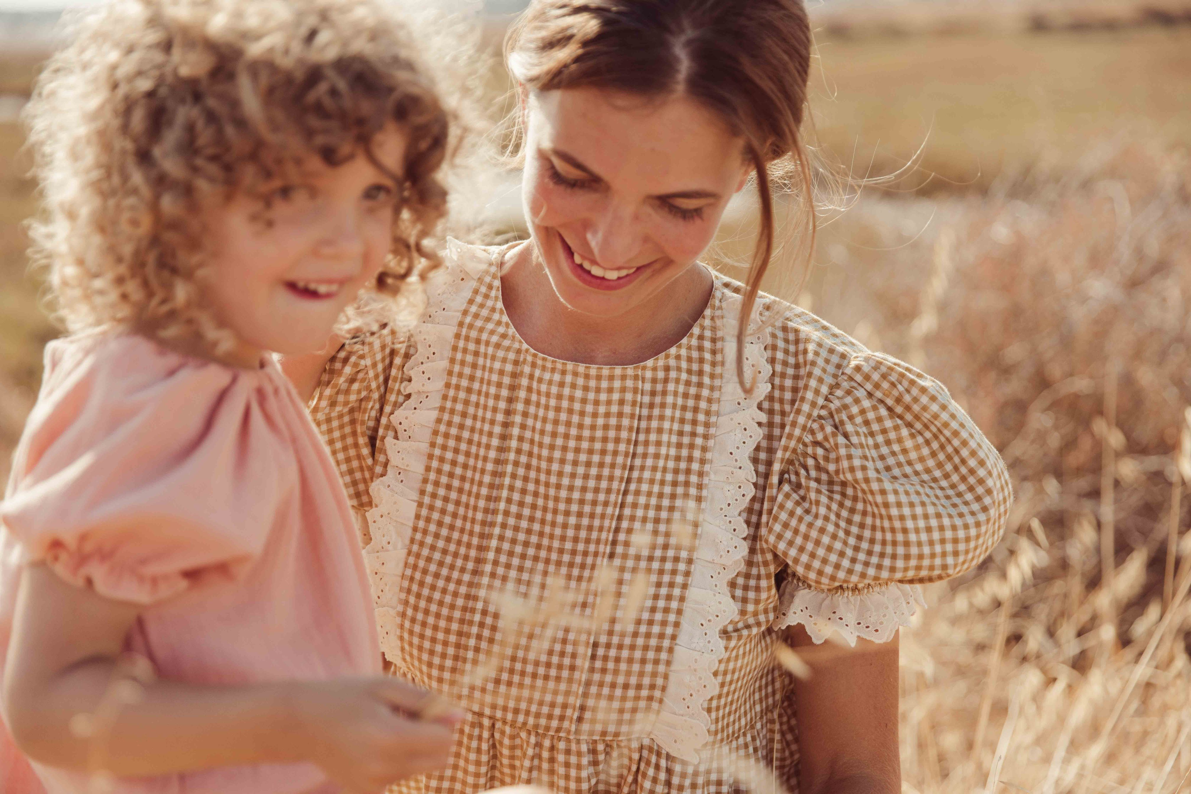 Designer mom and daughter matching outfits best sale