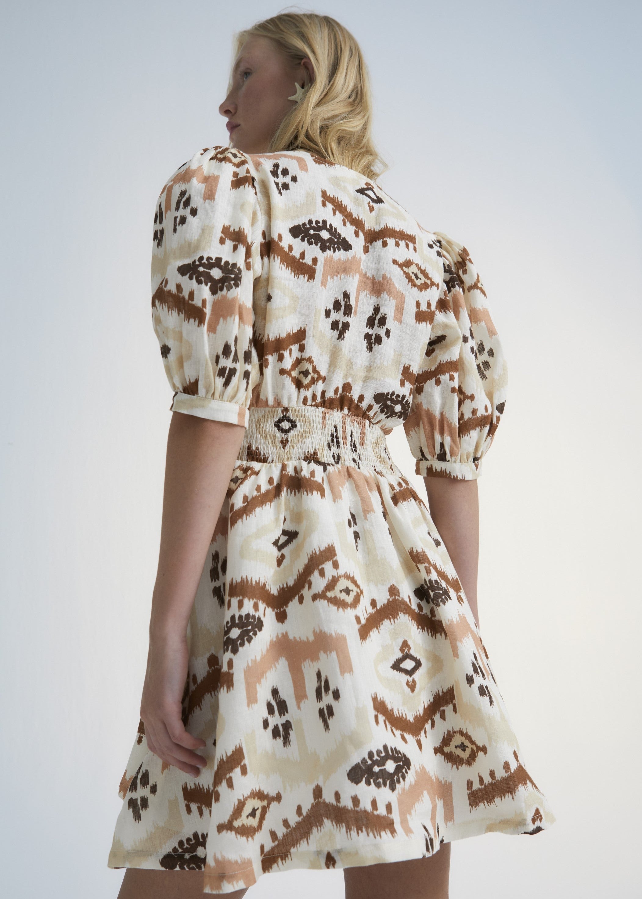 West Women's Linen Mini Dress | The New Society | MiliMilu HK, SG & AU Milimilu.com West Women's Linen Mini Dress | The New Society | MiliMilu HK, SG & AU Milimilu.com