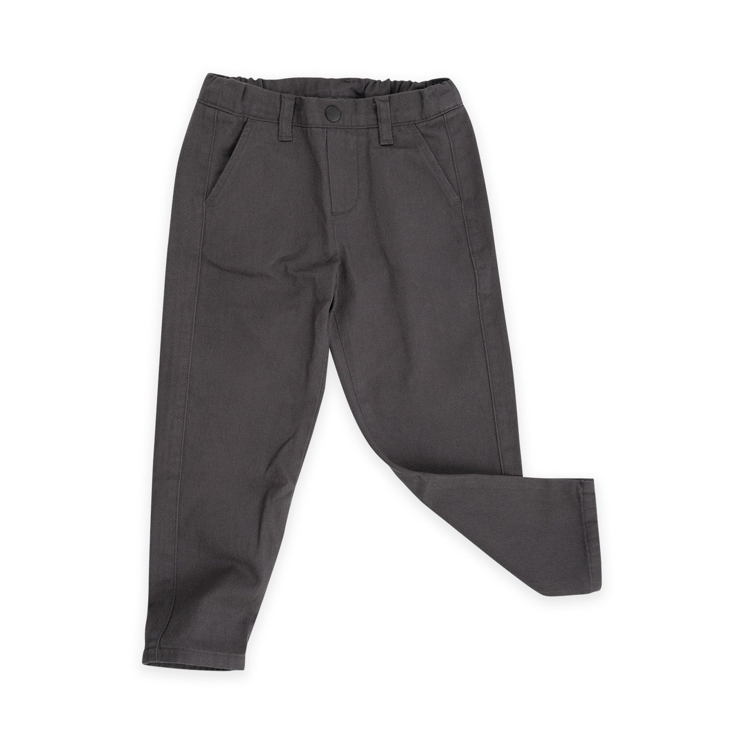 The organic cotton kid's and teen chinos in denim are comfortable and easy-to-wear trousers, can be worn as kids' smart trousers or casual pants. The best quality kids chino's we could find, and also the most stylish ones. Shop kid's and teen chinos and pants/joggers online at MiliMilu in Hong Kong and Singapore.