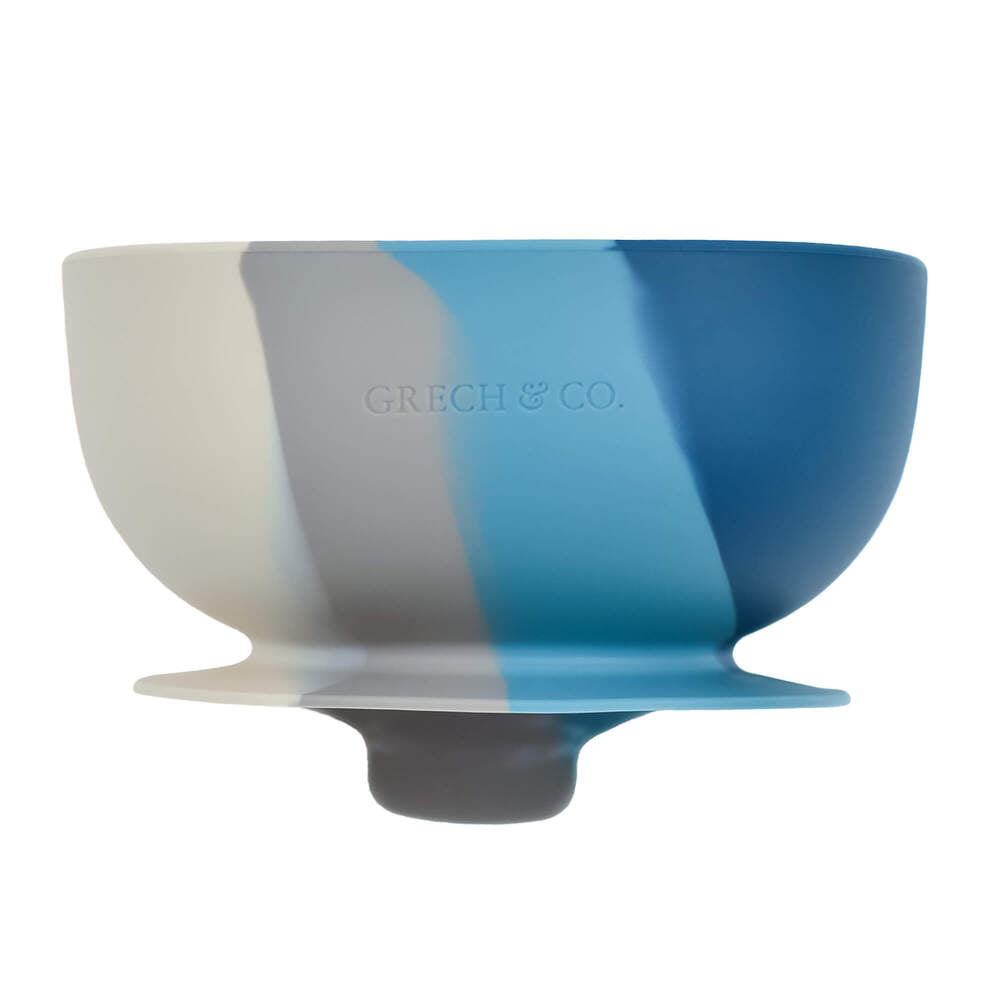 Shop a practical, trendy, and eco-friendly bowl for your little ones in blue colour online in Hong Kong and Singapore at MiliMilu. Made from 100% LFGB grade silicone, this toddler bowl is hypoallergenic and free from harmful chemicals such as BPA, BPS, PVC, and phthalates. It's lightweight and durable for easy use.