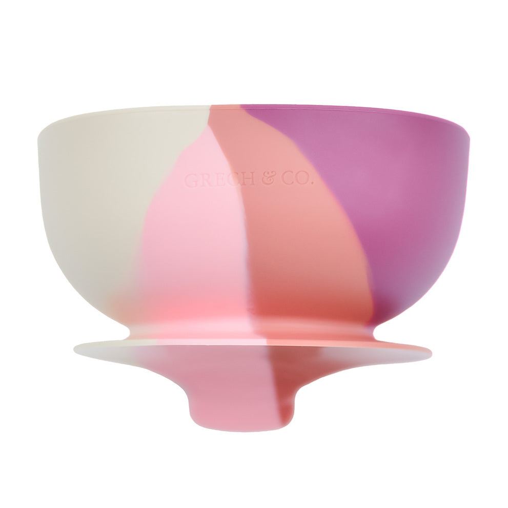 Shop an eco-friendly, practical, and trendy bowl for kids and toddlers in stunning pink colour online in Hong Kong and Singapore at MiliMilu. Made from 100% LFGB grade silicone, this toddler bowl is hypoallergenic and free from harmful chemicals such as BPA, BPS, PVC, and phthalates. Shop the best toddler bowls online.