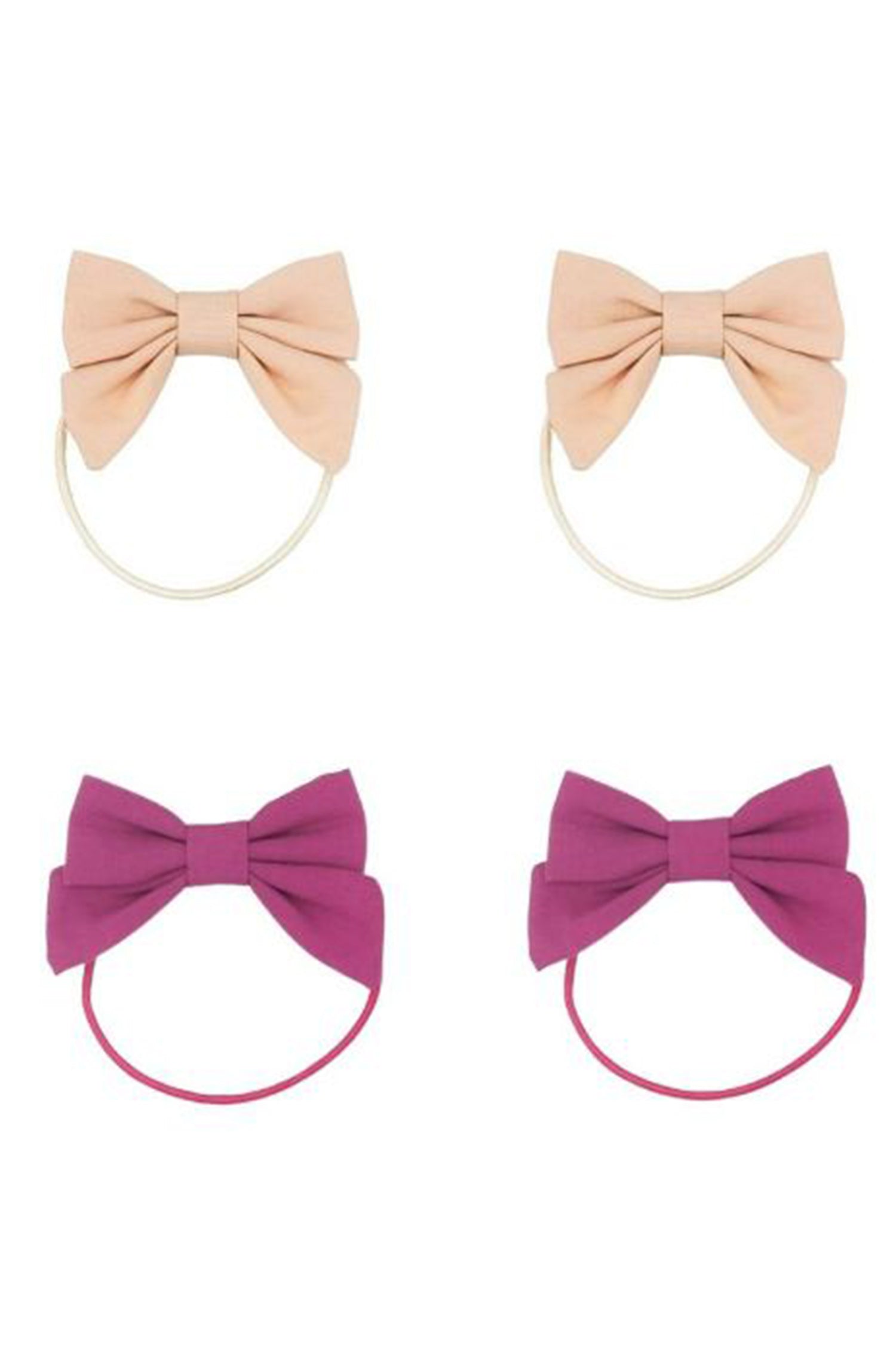 Girl hair ties that come in oat & aster at MiliMilu Lifestyle. These girl hair ties are the best gift for girls for birthdays and Christmas stocking fillers.
