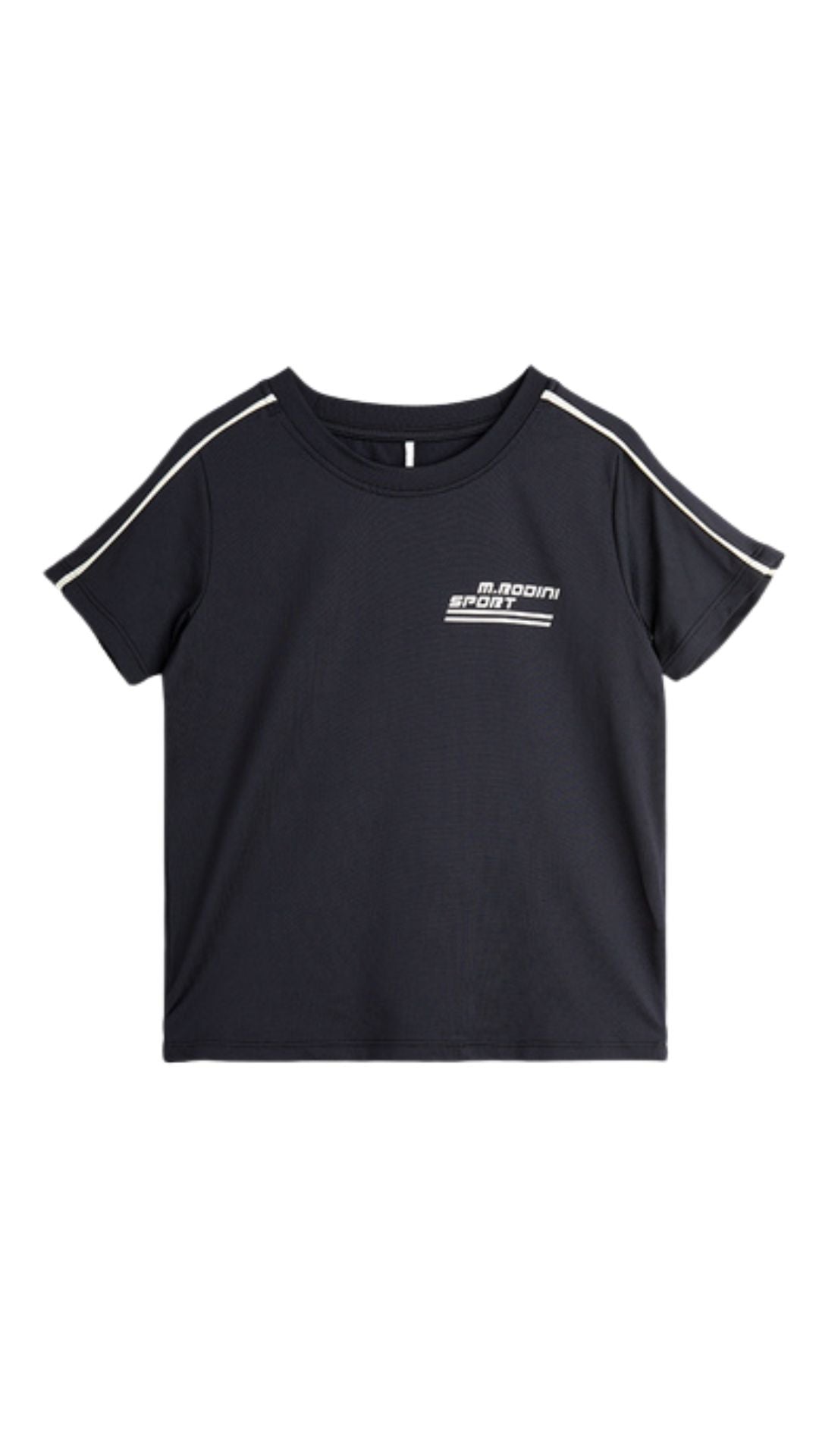 Elevate your child's activewear with the M.Rodini Sport Quickdry Black T-Shirt, the perfect blend of style and comfort and the best sports T-shirt for kids.