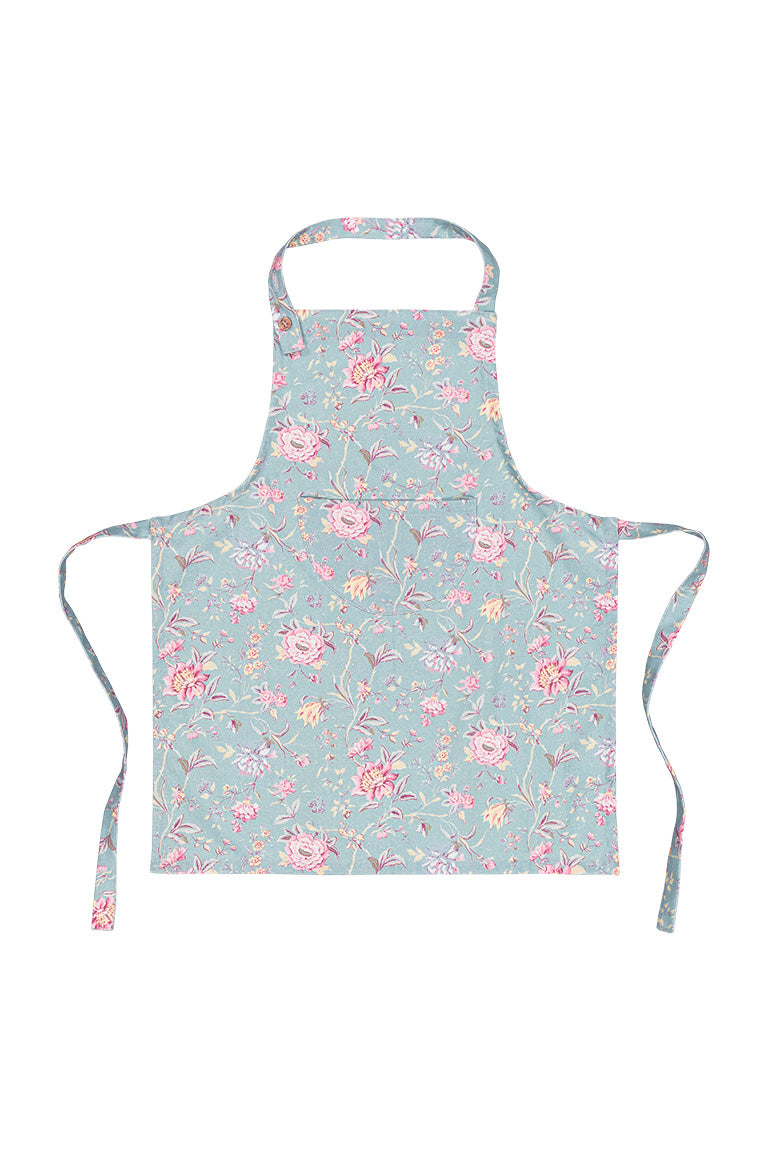 Organic cotton kids aprons in beautiful print online at MiliMilu. The Mini-me apron style is available by Louise Misha. The best Mommy and Me time together!