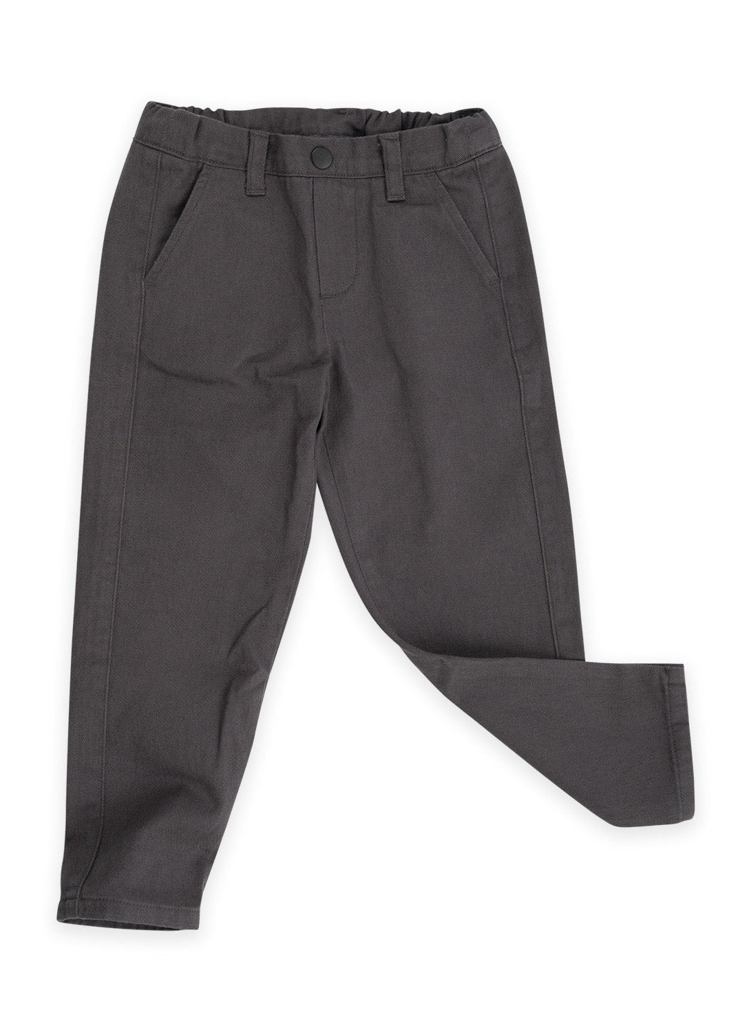 Organic cotton kids & teen chinos in denim can be worn as kids smart trousers or casual pants. The best quality kids chinos, check out the best kids clothing.