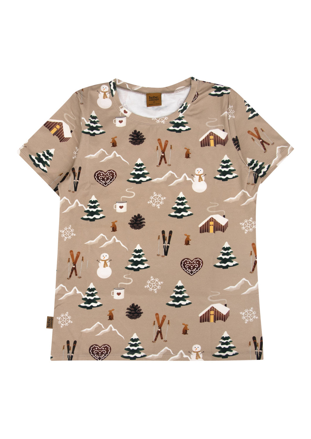 Shop women Christmas T-shirts and get in festive spirit with our festive clothing and while family matching Christmas clothing is available from baby to adult sizing. Also, the best sustainable Christmas gift for the family!