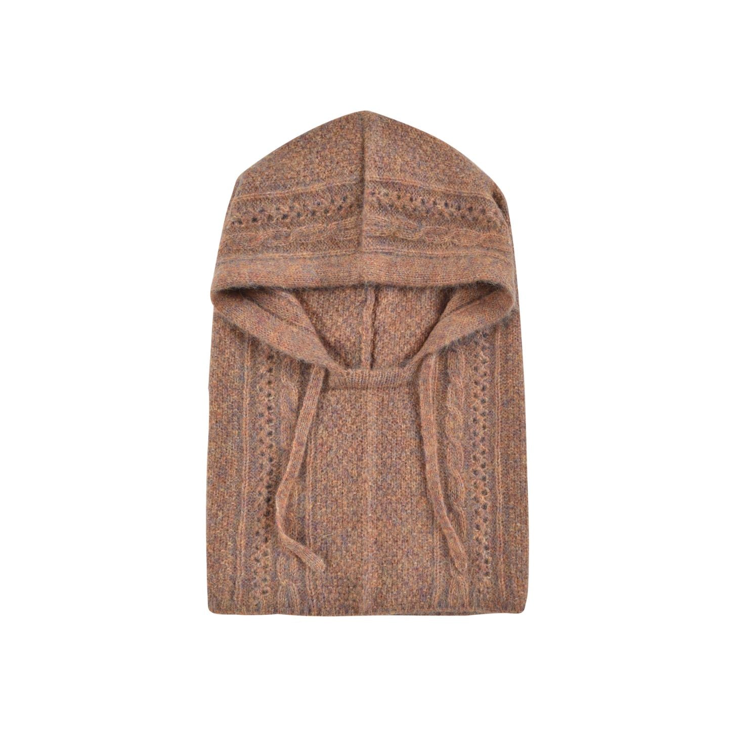 Women's hood in cinnamon colour online at Milimilu Lifestyle by Louise Misha. This women's hood is woven and breathable but also keeps you warm and stylish.