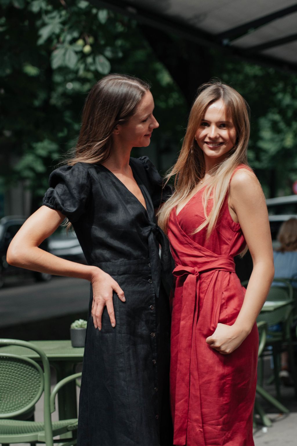 Modern women's linen dress collection from MiliMilu.