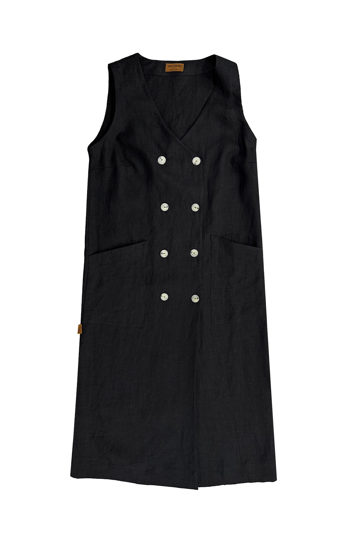 This black linen dress is part of our breathable linen clothing collection made from highest qaulity linen, shop the best linen clothing at MiliMilu Lifestyle.