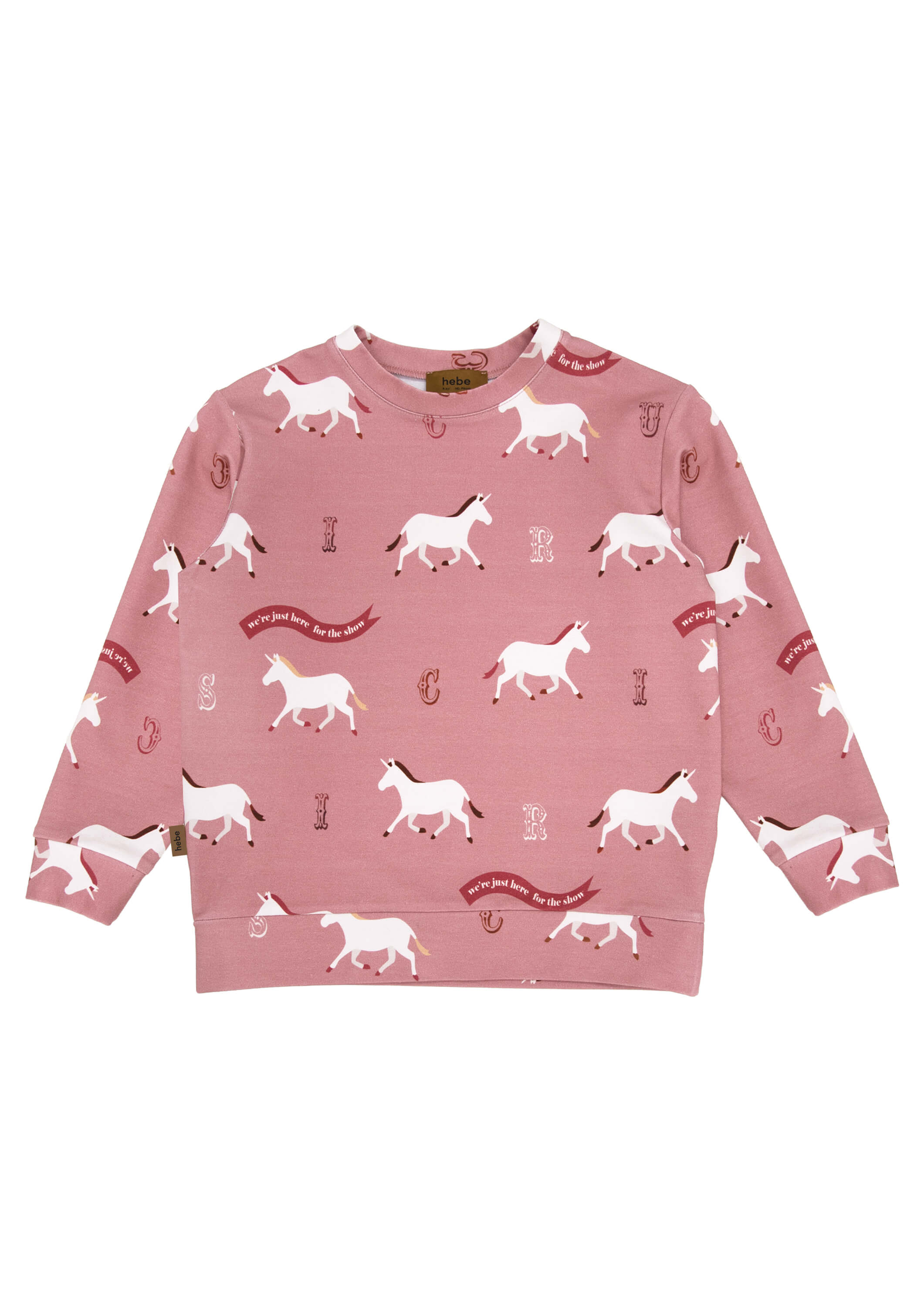 Cozy unicorn jumpers for girls in pink is eco-friendly and stylish. Girl's favorite jumper with unicorns is perfect for playdates, activities and parties.e.