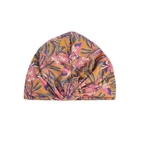 Check out Milimilu for stylish and sustainable swimwear for girls online in Hong Kong and Singapore. They have a honey flower print turban made from SPF 50 protective fabric, designed as a turban-style swim cap using recycled materials by Louise Misha. Perfect for the summer and can be used also as girls summer hat.