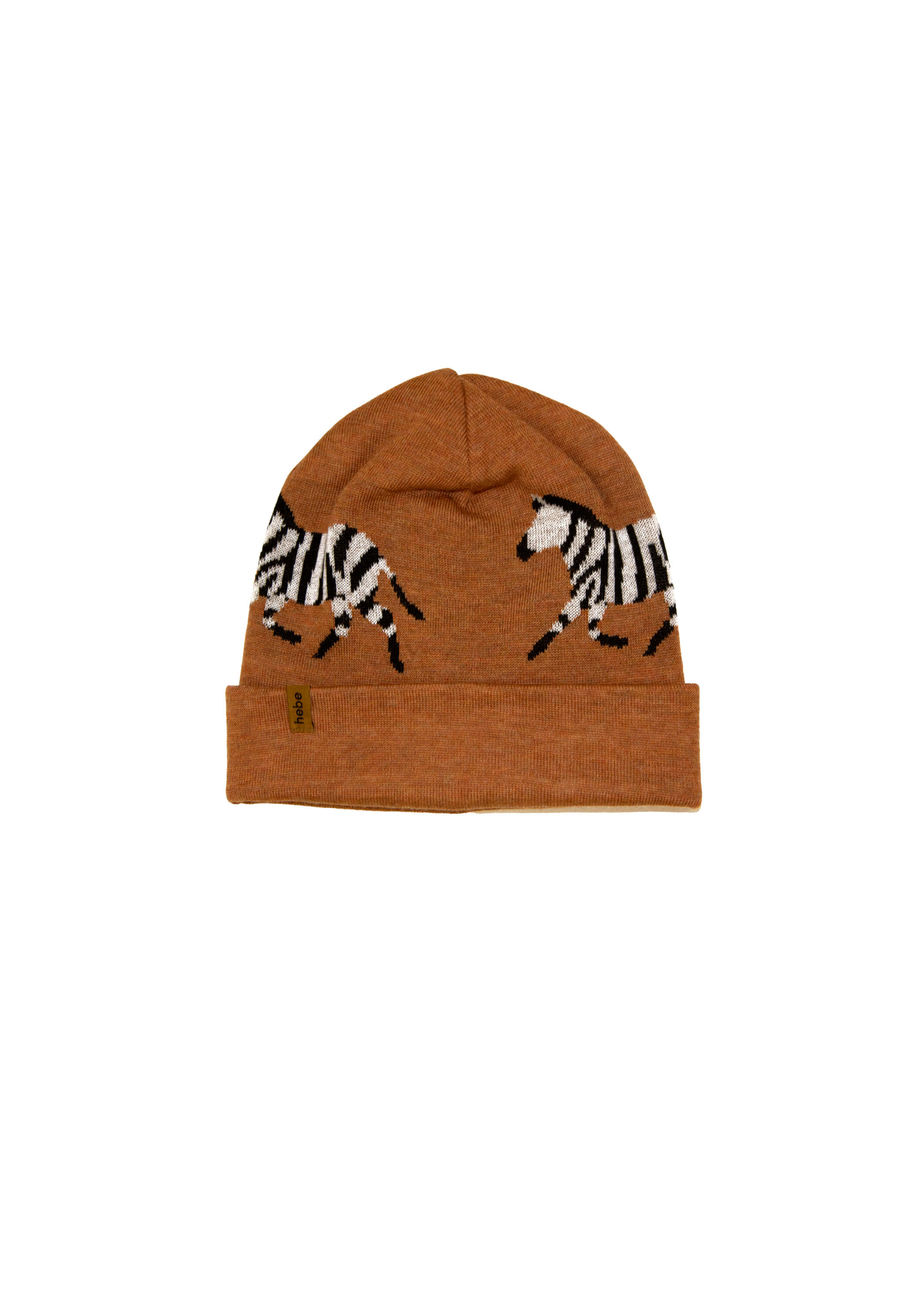 Shop this soft, breathable and stylish merino wool hat for kids with a cool zebra print online. This Merin wool kids beany keeps your child warm during winter.