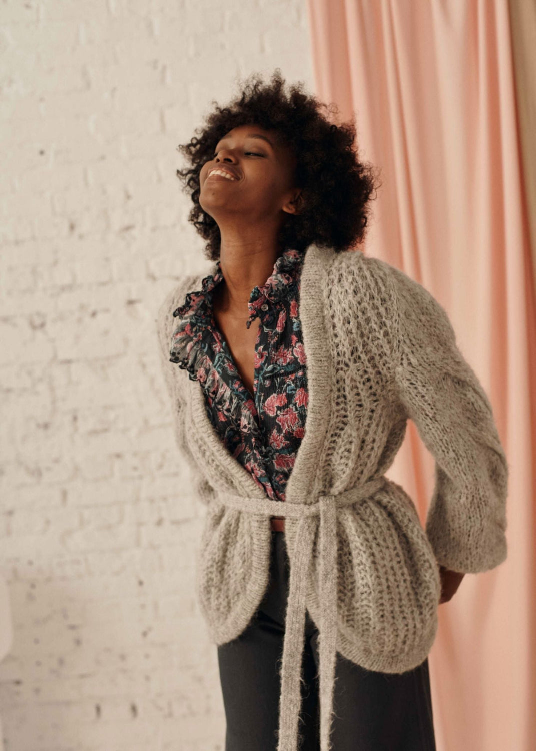 Bohemian-inspired organic cotton blouse by Louise Misha — sustainable women's fashion at MiliMilu
