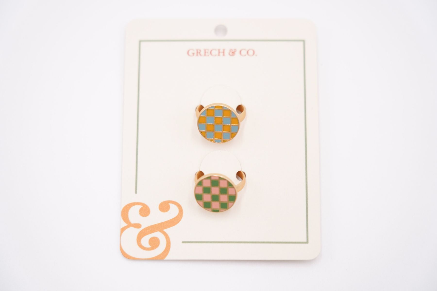 Shop girl's friendship rings with checks and jewellery online in Hong Kong and Singapore at MiliMilu. Stylish kids' ring made from eco materials by Grech &Co. Beautifully made Friendship ring is the perfect gift for your friend or bestie or wear them together. Also, perfect Christmas gifts and Christmas stocking filler