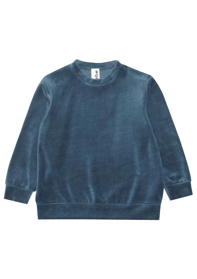 The velvet women's sweatshirt will make you feel trendy and very comfortable during cooler days. Perfect for casual days out or lounging at home. Made with cotton without harmful chemicals involved in production in fair trade in Latvia. Mommy and Me styles are available for Mini Me matching to make your adventure even more fun for Mommy and Daughter and Mommy and son! 