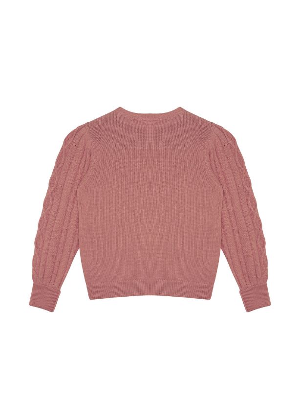 Shop recycled cashmere knitted jumper for women with puff sleeves the most beautiful knit online in Hong Kong and Singapore at MiliMilu.  Mini Me styles for Mommy and daughter twinning are available. The most thoughtful and practical gift online for women and Mom's online for Christmas and Mother's Day.
