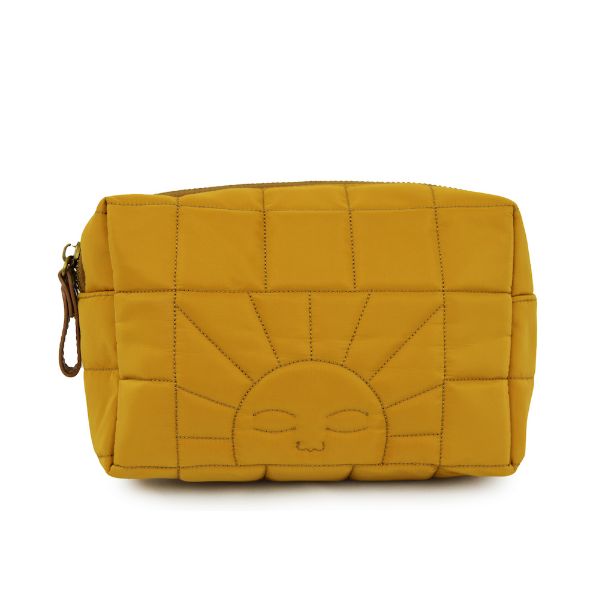 Eco-friendly and sustainable crossbody/waist bag in yellow color for women and kids from Grech&Co, hands-free bag. Made from 100% Eco-Friendly materials and is waterproof, made from recycled plastic bottles, Stylish and sustainable fanny pack for city runs, hikes and day-to-day activities in Hong Kong and Singapore.