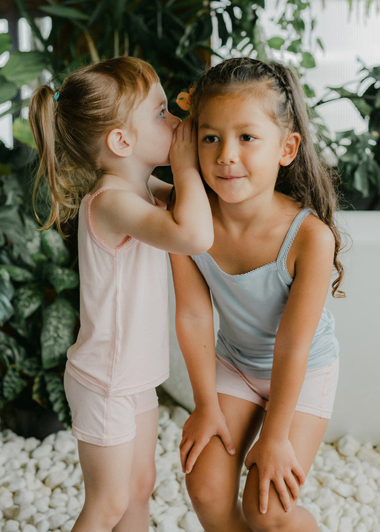 Kids camisoles are made with Lenzing TENCEL Micro Modal Fibers. Kids underwear for sensitive skin and eczema-prone skin. Shop the best kids underwear online.