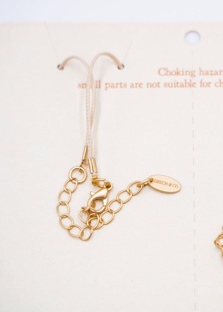 Girl's friendship necklace Ying Yang is a stylish kids' necklace made from eco materials by Grech &Co. Shop girl necklaces & girl jewellery online at MiliMilu.